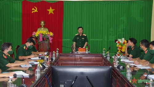 Bộ tư lệnh Quân khu 9 kiểm tra công tác kỹ thuật tại Bộ CHQS tỉnh Bạc Liêu